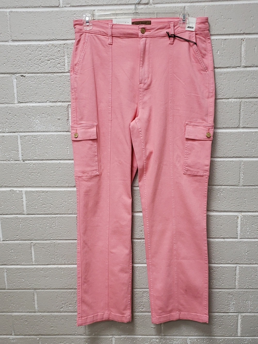Womens Jud BLUE Pink Cargo Pants